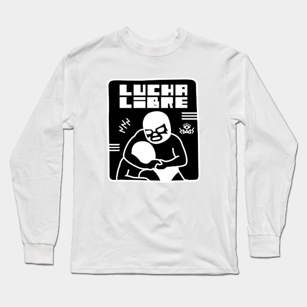 LUCHA LIBRE#121mono Long Sleeve T-Shirt by RK58